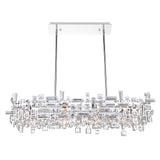 Arley 12 Light Chrome Island Chandelier