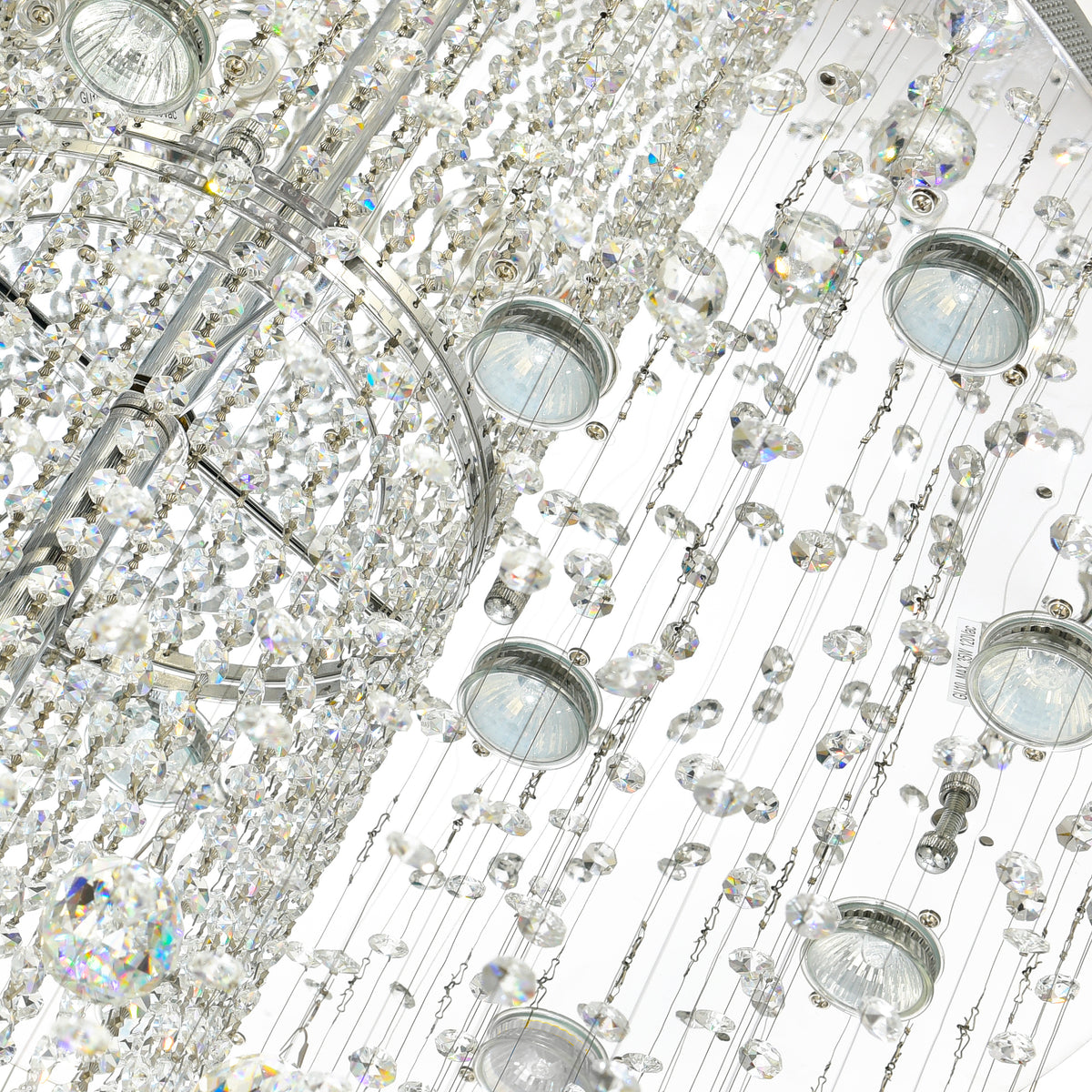 Hallway 32 Light Chandelier With Chrome Finish