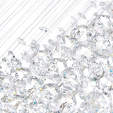 Ribbon 8 Light Chandelier With Chrome Finish