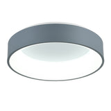 Arenal Integrated LED 18in Gray Flush Mount