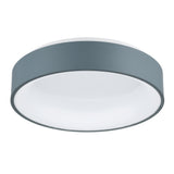 Arenal Integrated LED 18in Gray Flush Mount