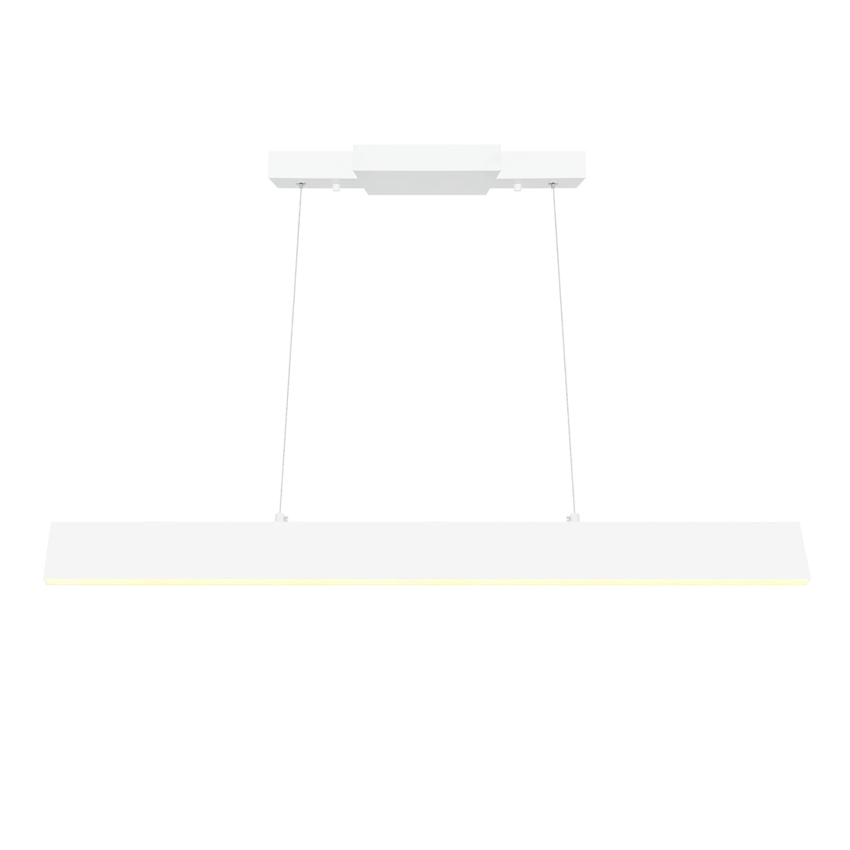 Krista Integrated LED 36in Satin White Chandelier