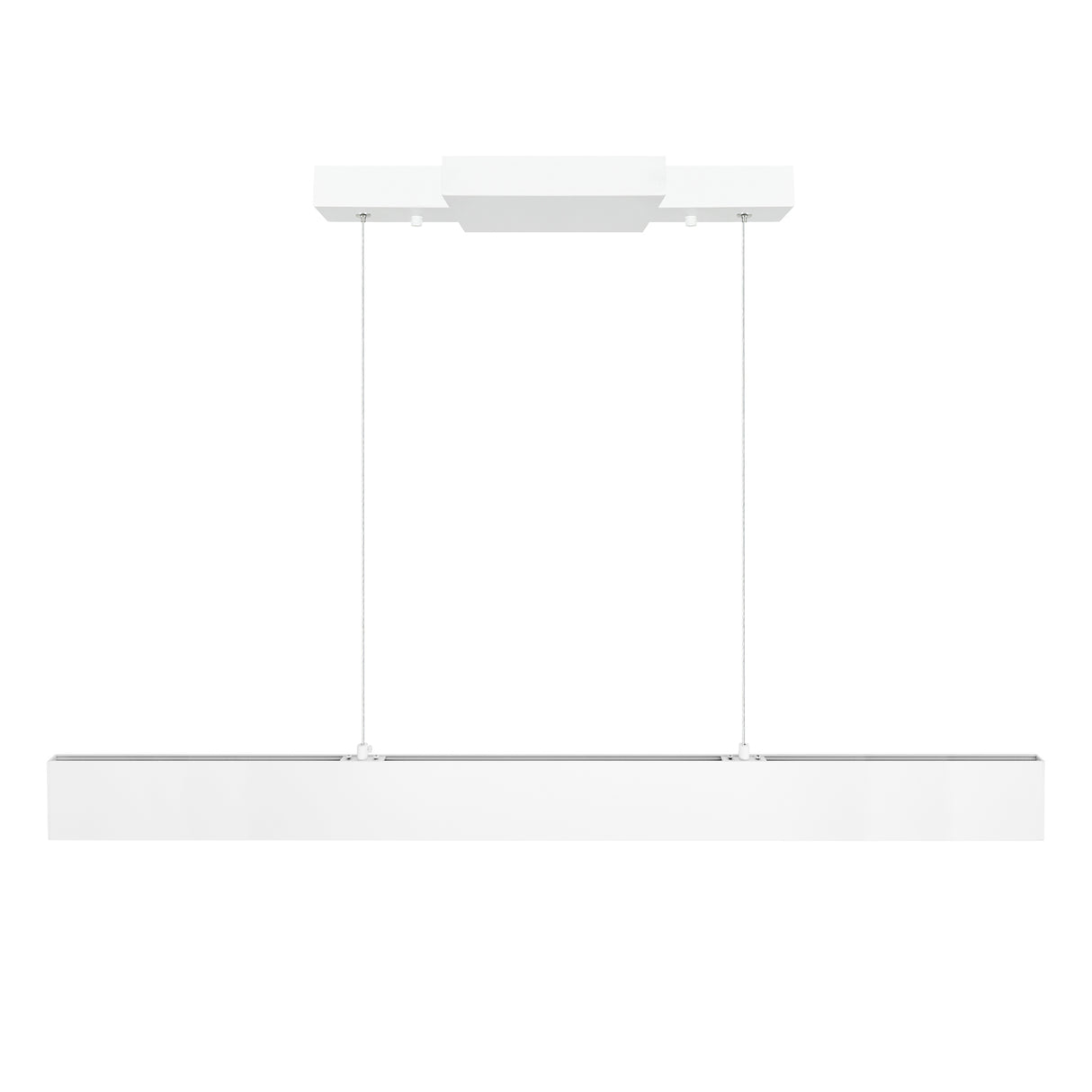 Krista Integrated LED 36in Satin White Chandelier