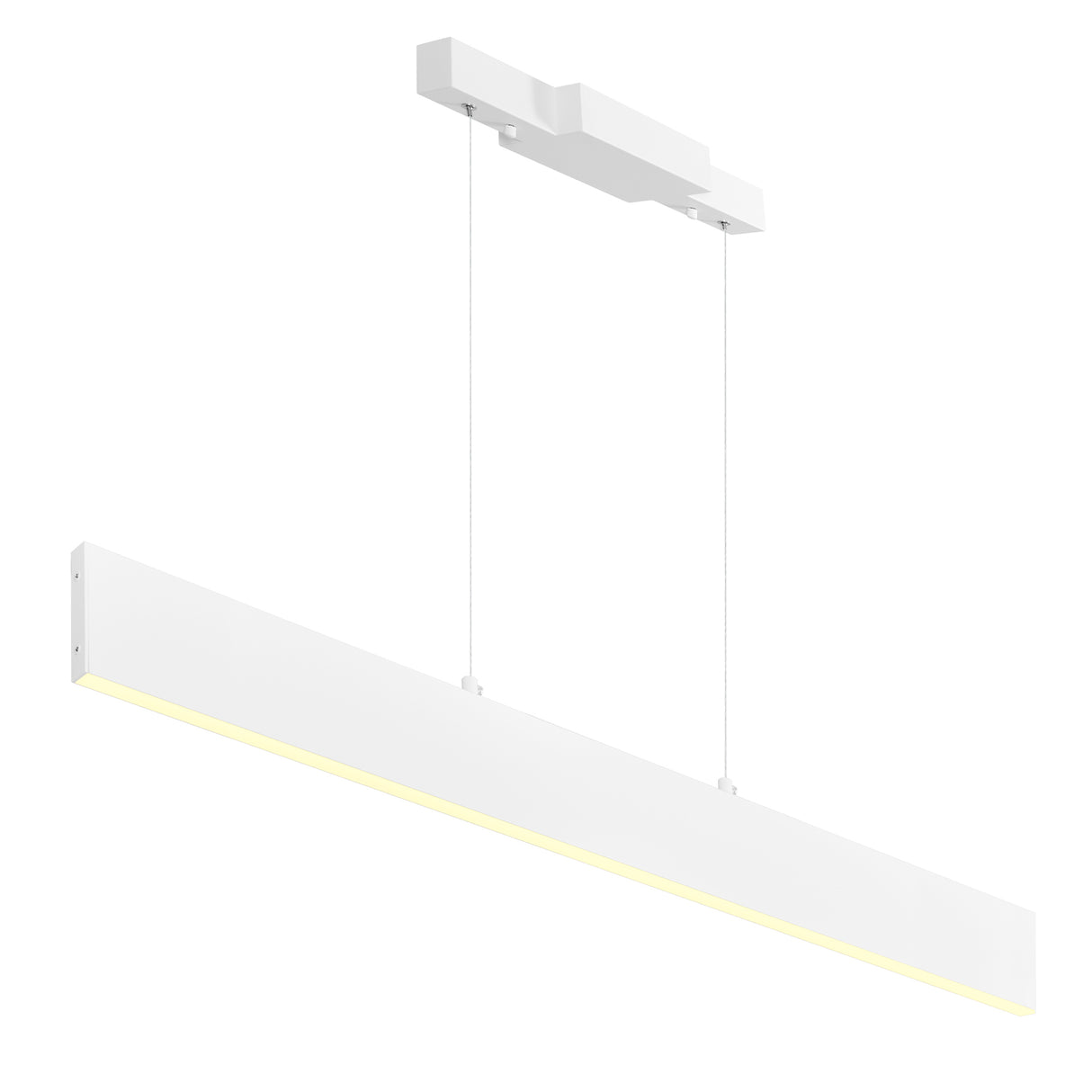 Krista Integrated LED 36in Satin White Chandelier