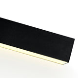 Krista Integrated LED 47in Satin Black Chandelier