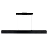 Krista Integrated LED 47in Satin Black Chandelier
