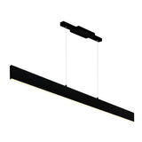 Krista Integrated LED 47in Satin Black Chandelier