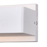 Lilliana Integrated LED 12in White Vanity Light