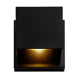 Lilliana Integrated LED Square Black Wall Sconce