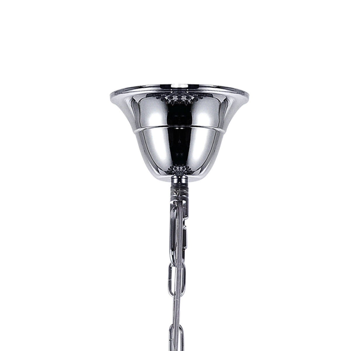 Empire 34 Light 36in Chrome Down Chandelier with Crystals