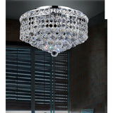 Luminous 3 Light 12in Chrome Flush Mount