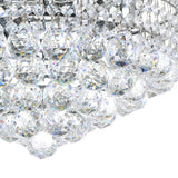 Luminous 5 Light 16in Chrome Flush Mount