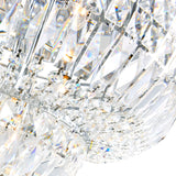 Stefania 16 Light Chrome Flush Mount