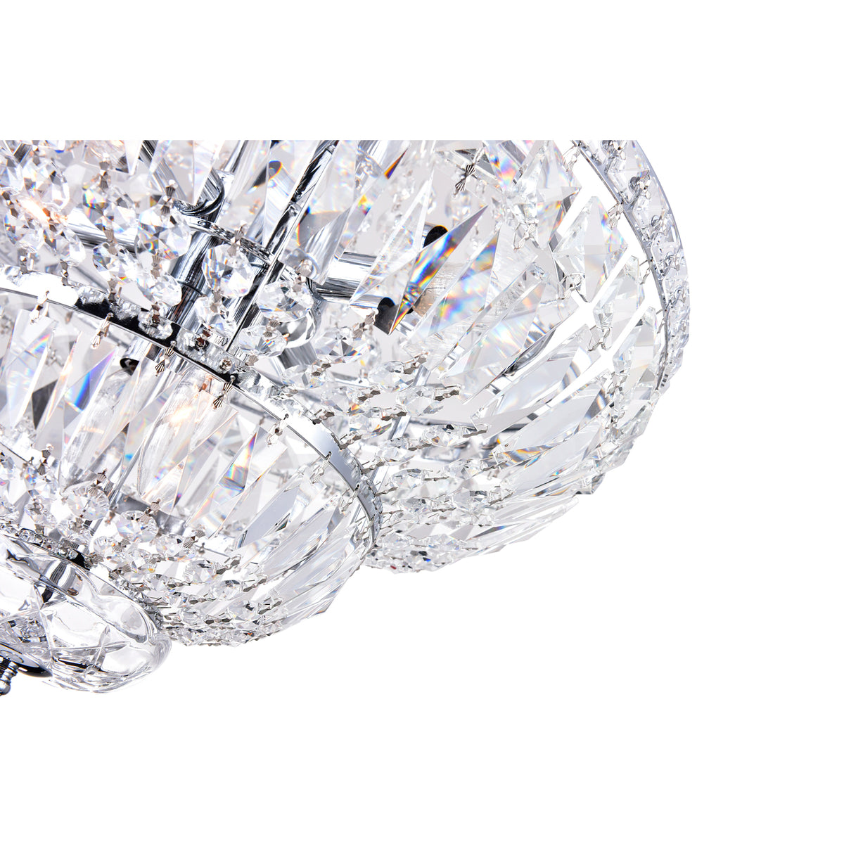 Stefania 8 Light Chrome Chandelier