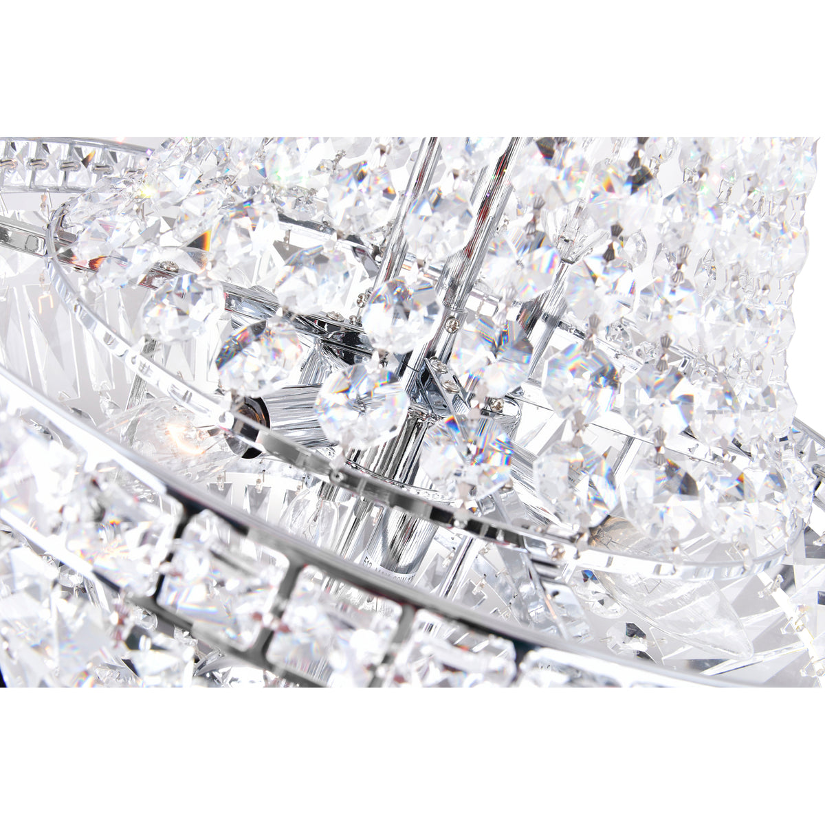 Stefania 8 Light Chrome Chandelier