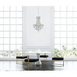 Stefania 8 Light Chrome Chandelier