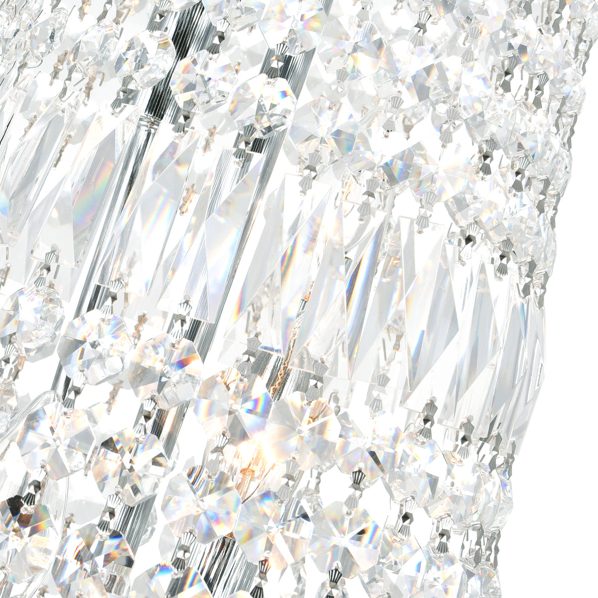 Stefania 17 Light Chrome Chandelier