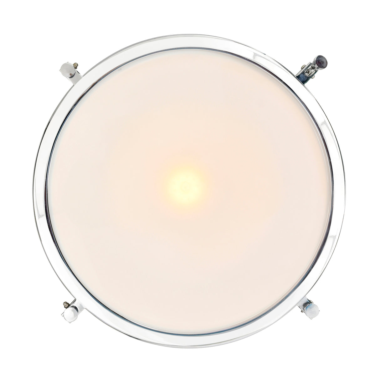 Show 1 Light Down Pendant With Chrome Finish