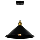Brave 1 Light 14in Black Mini Pendant
