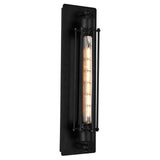 Kiera 1 Light 4in Black Wall Sconce