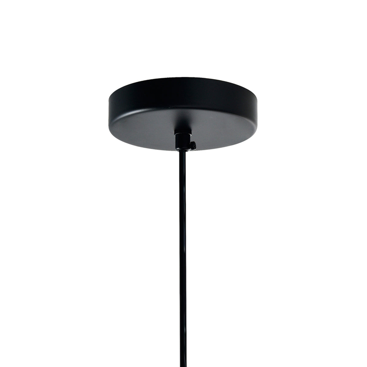 Drea 1 Light Black Down Mini Pendant