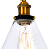 Eustis 2 Light 15in Black & Gold Vanity Light