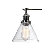 Eustis 2 Light 15in Polished Nickel Vanity Light