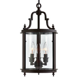 Desire 3 Light Oil Rubbed Bronze Drum Shade Mini Pendant