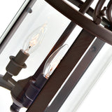 Desire 3 Light Oil Rubbed Bronze Drum Shade Mini Pendant