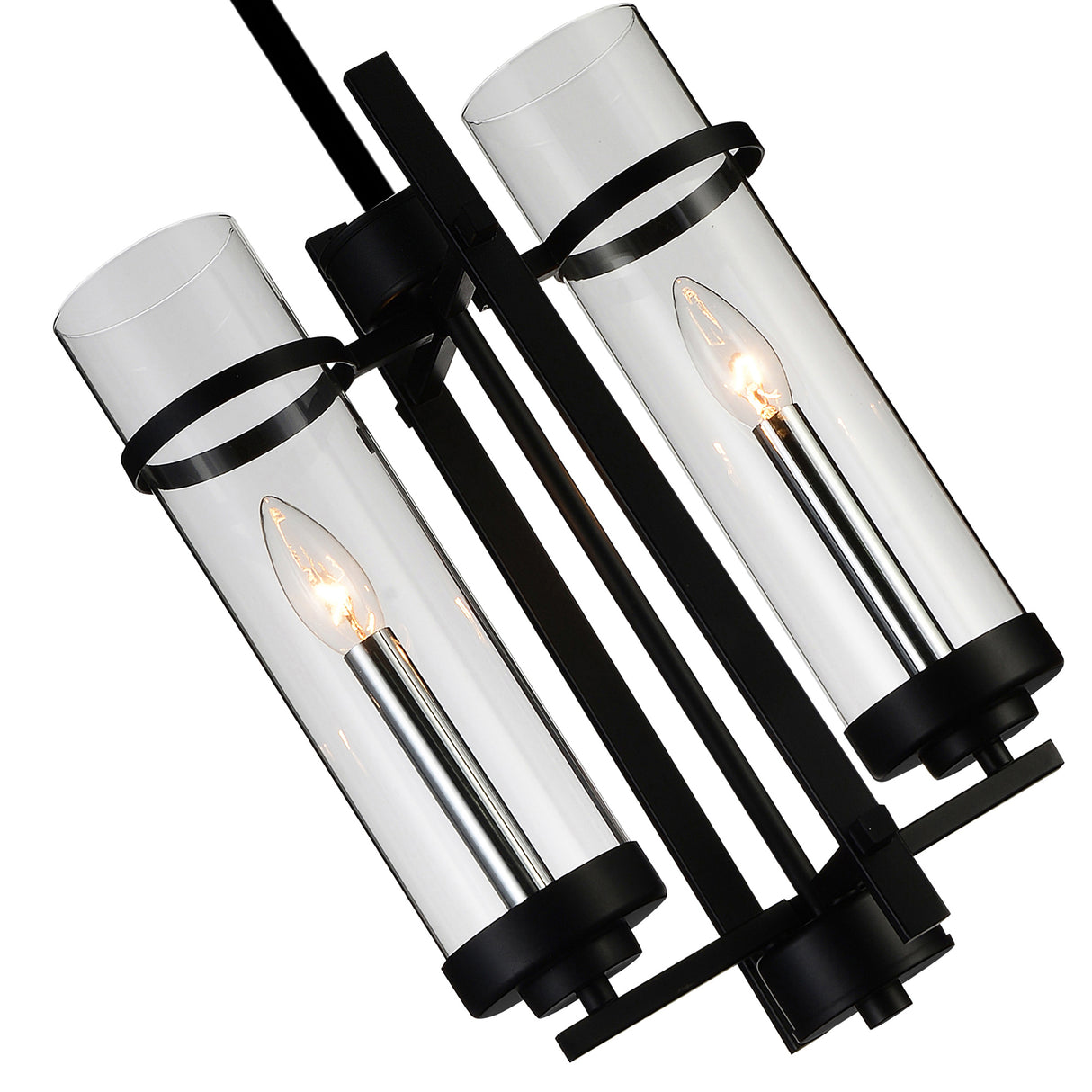 Sierra 2 Light 6in Black Mini Pendant