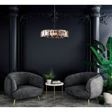 Jacquet 18 Light Chandelier With Black Finish
