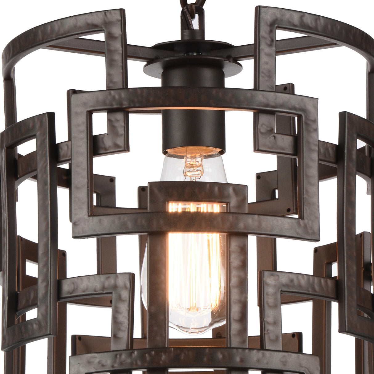 Litani 1 Light Brown Mini Pendant