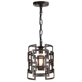 Litani 1 Light Brown Mini Pendant