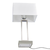 Torren 1 Light 14in Satin Nickel Table Lamp