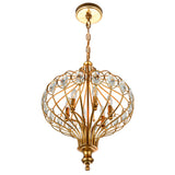 Altair 6 Light Antique Bronze Chandelier