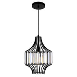 Alethia 1 Light Black Pendant