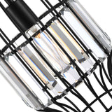 Alethia 1 Light Down Mini Pendant With Black Finish