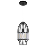 Alethia 1 Light Down Mini Pendant With Black Finish