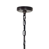 Parsh 8 Light Drum Shade Chandelier With Pewter Finish