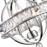 Arkansas 3 Light Chrome Mini Pendant