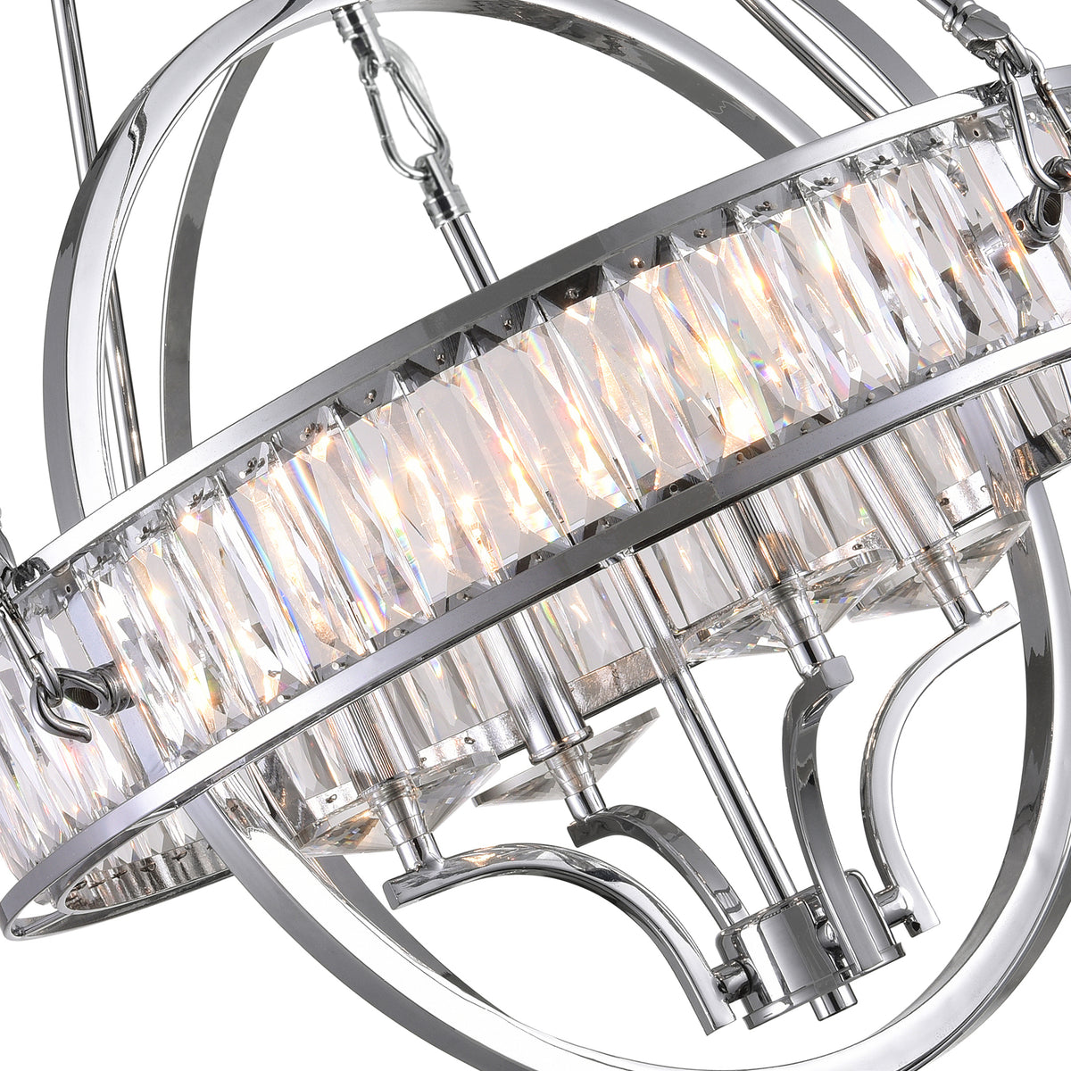 Arkansas 4 Light Chrome Chandelier