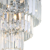 Weiss 8 Light Flush Mount With Chrome Finish