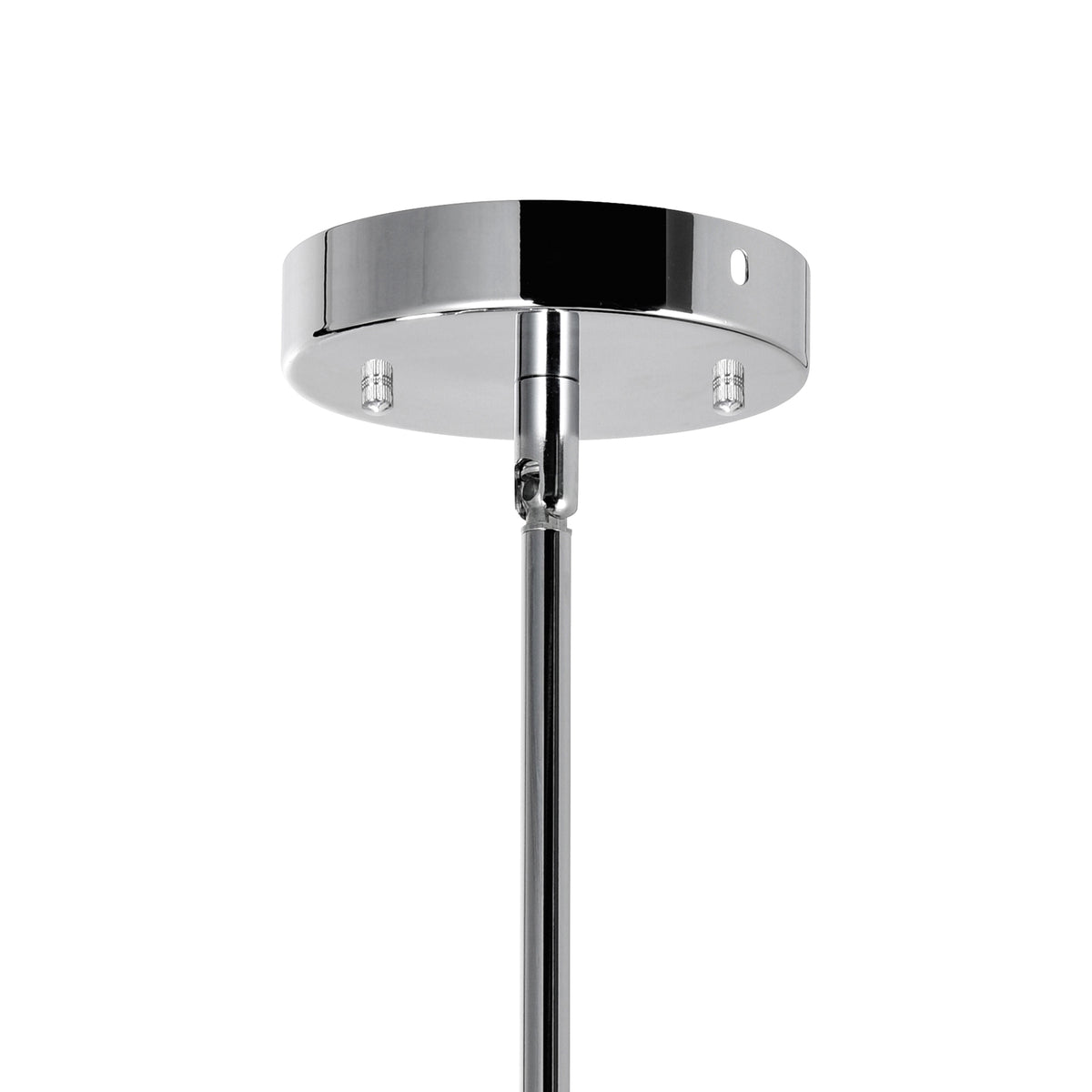 Weiss 5 Light 18in Chrome Down Chandelier