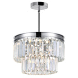 Weiss 5 Light 8in Chrome Down Mini Pendant