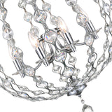 Esia 8 Light Chandelier With Chrome Finish