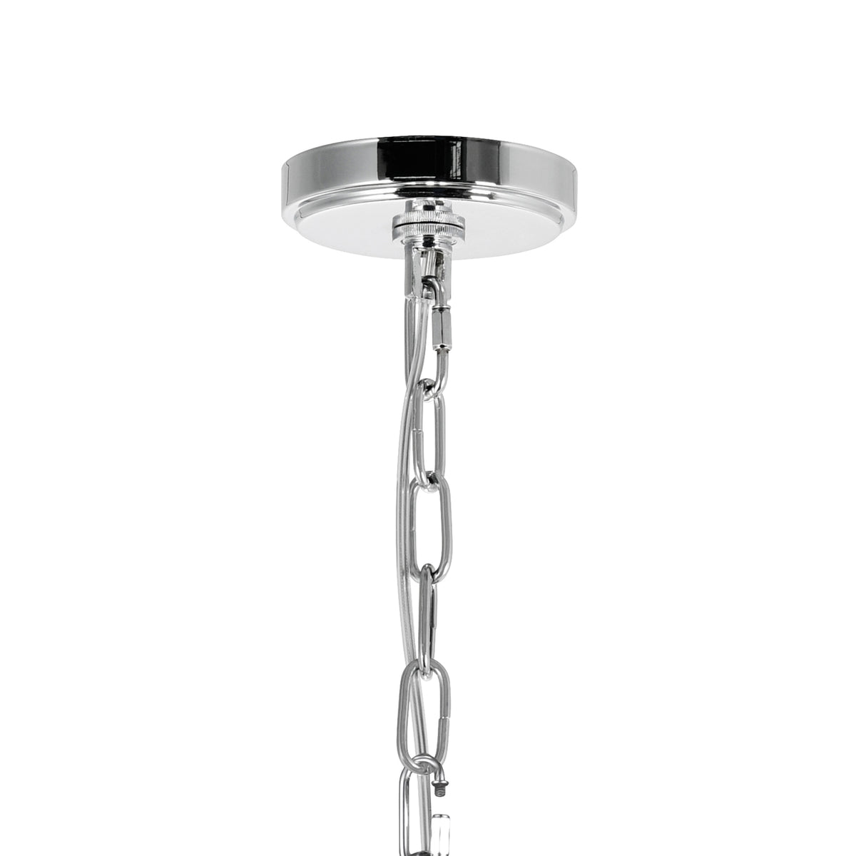 Esia 8 Light Chandelier With Chrome Finish