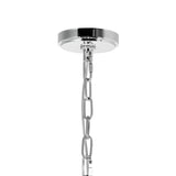Esia 8 Light Chandelier With Chrome Finish