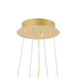 Satin Gold Round Suspension Kit