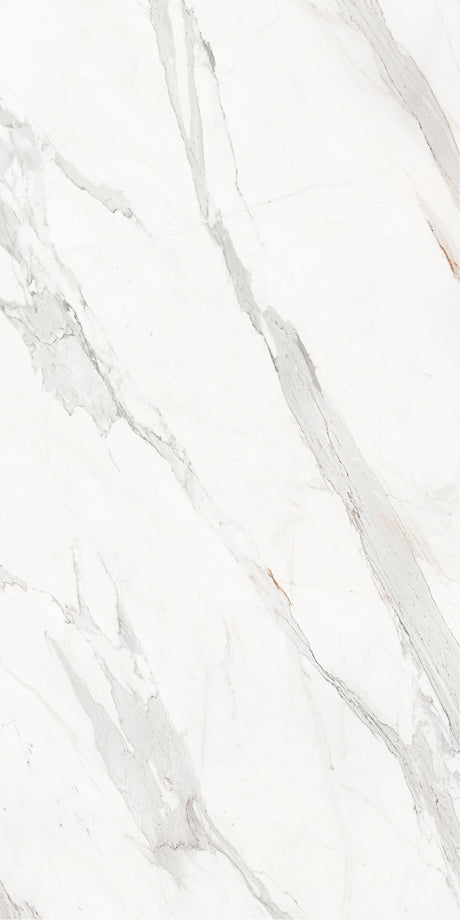 63 x 126 in Majesto Calacatta Borghini Honed 6 mm, full slab face