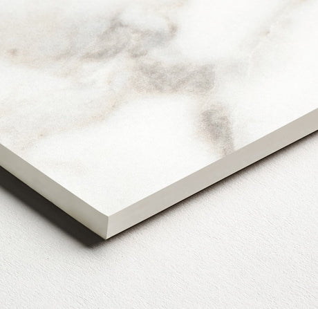 24 x 48 in Majesto Calacatta Oro Vintage Rectified Colorsync Porcelain Tile surface